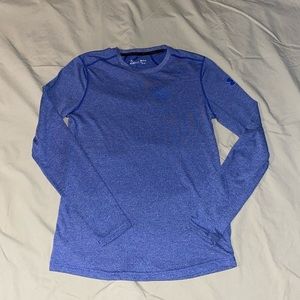 Under Armor Blue Long Sleeve Shirt!